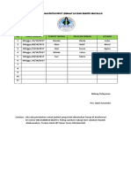 Jadwal Ibadah Rutin PPGT