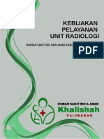01.cover Kebijakan Pelayanan Radiologi
