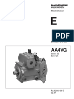 A4VG 32 Series Size 125 - Service Parts List