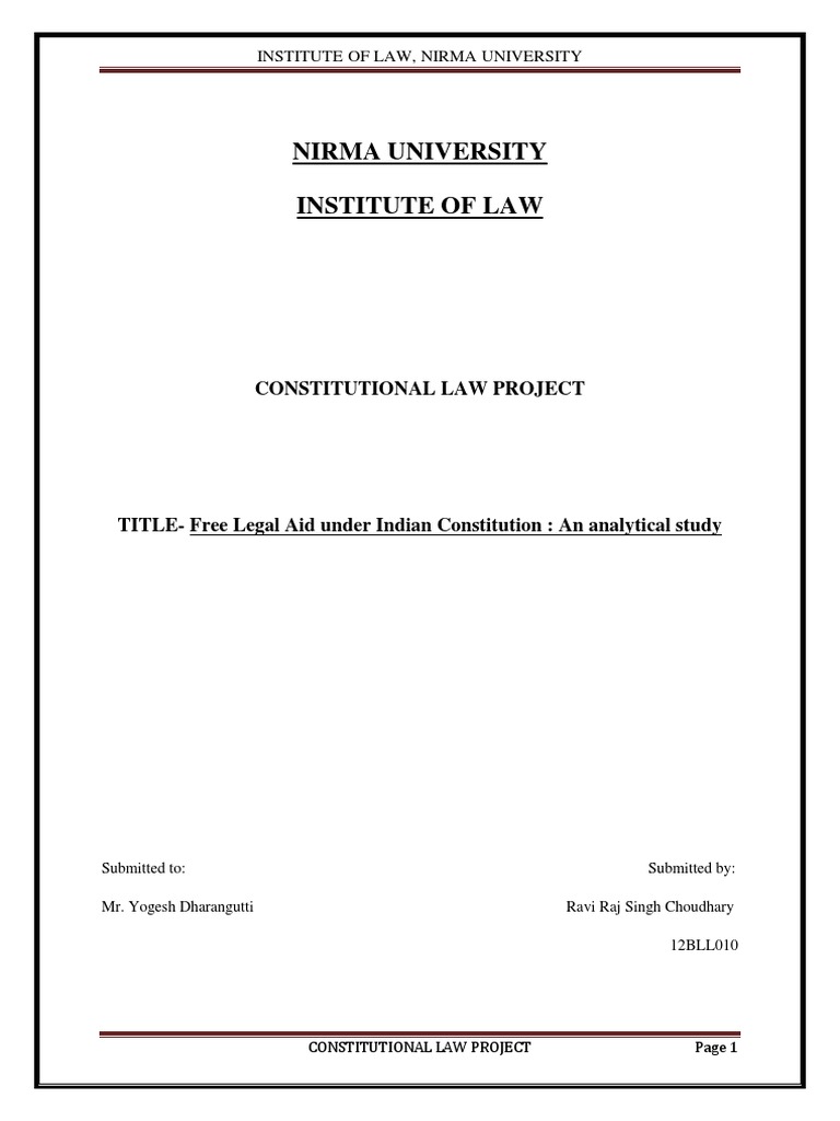 free legal aid Project Legal Aid Arrest