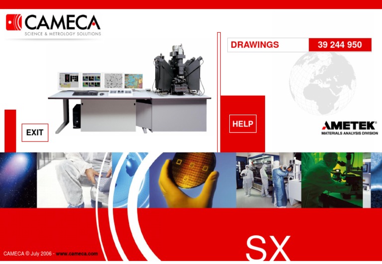 Drawings: CAMECA © July 2006 | PDF