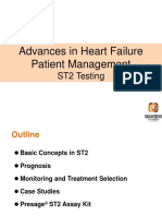 Advances in Heart Failure, Patient Management, ST2 Testing