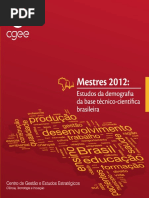 Estudos Da Demografia Da Base Tecno-cientifica