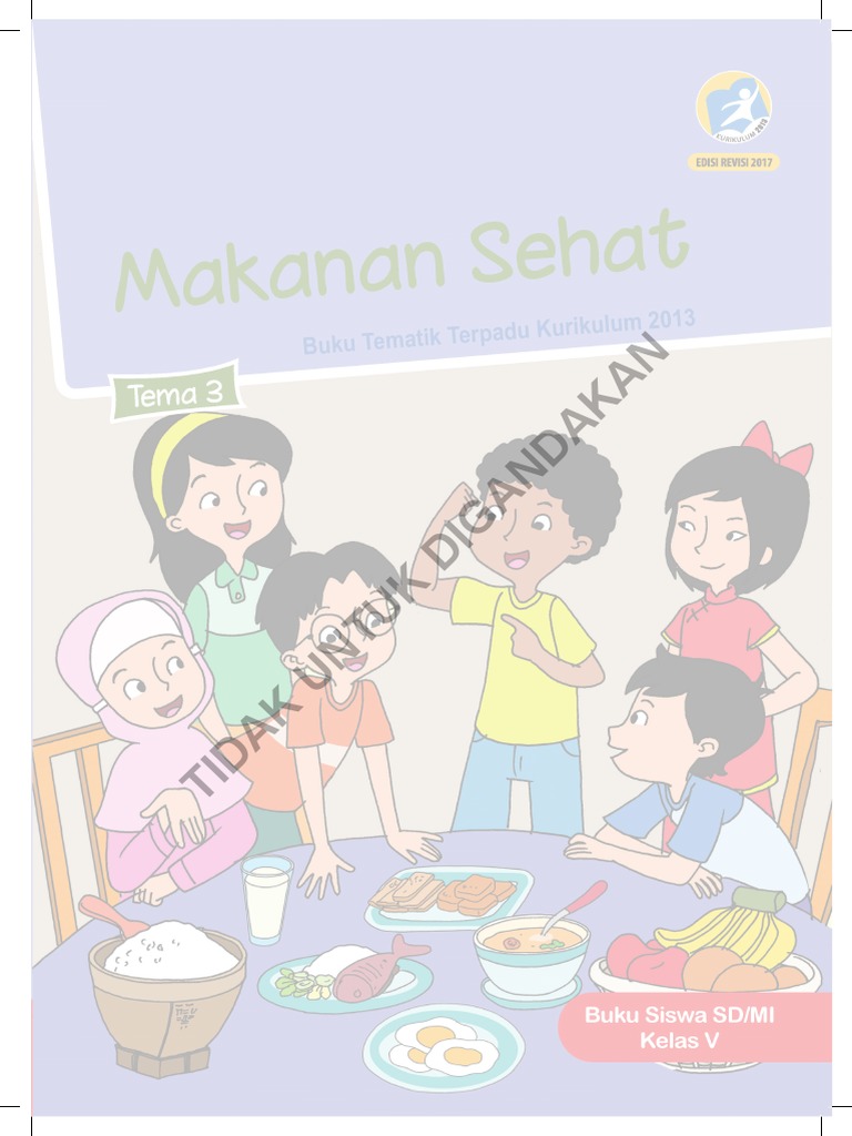 Kelas V Tema 3 BS Makanan Sehat