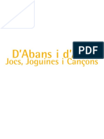 D Abans I D Ara Jocs Joguines I Cancons PDF