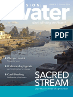 Mission: Water - Issue 1 - Summer 2016 - The Magazine Addressing Critical Water Issues