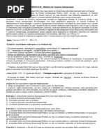 DIREITO COMERCIAL INTERNACIONAL 1º SEMESTRE 2016 CONTEÚDO E EXERCÍCIOS.doc