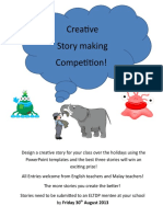 Poster - Storymaking Competition