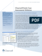Clearwell Early Case Assessment Solution