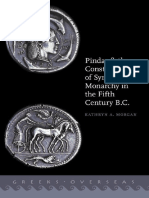 Kathryn A. Morgan Pindar and The Construction of Syracusan Monarchy in The Fifth Century B.C.