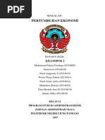 Download MAKALAH PENGANTAR ILMU EKONOMI Pertumbuhan Ekonomi by Nurul Anggrainy S SN360568130 doc pdf