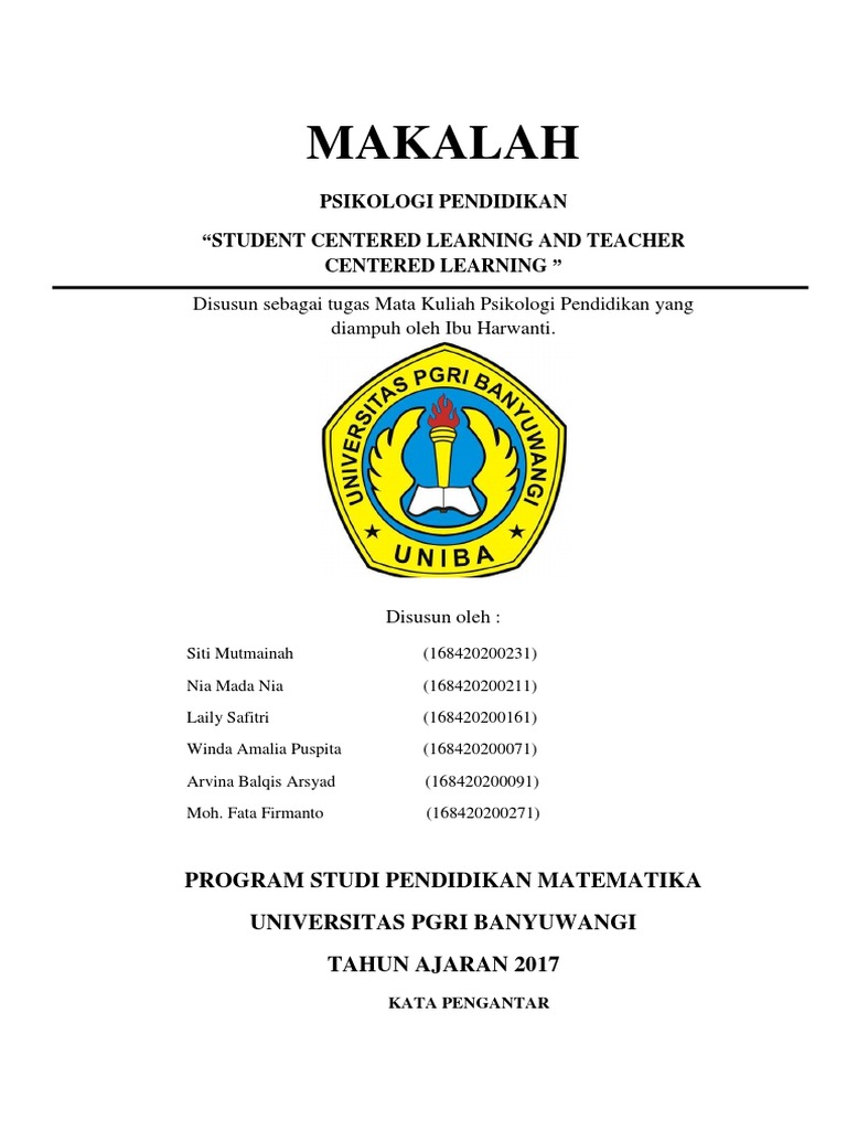 Definisi SCL dan TCL dalam Pendidikan | PDF | Karier & Perkembangan ...