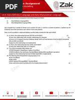 Assignment1 DDL and DML (As-Level)