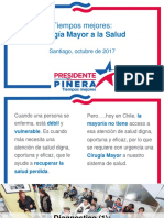 Propuesta de Salud de Sebastián Piñera