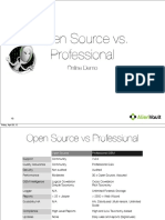 Open Source vs. Professional: Online Demo
