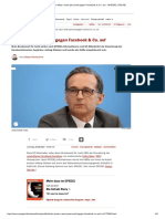 Zensurministerium: Maas Rüstet Personell Gegen Facebook