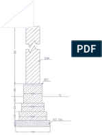 Isolated Wall Footing