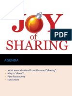 Joy of Sharing