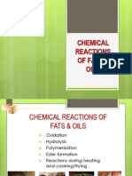 3 - Chemical Reactions of Fat and Oils