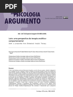 Luto Análise Do Comportamento