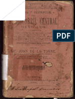 Libro Ferrocarril Central Mexicano Internacional Mex 1888