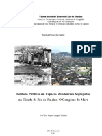 Políticas Públicas em Espaços Residenciais Segregados na Cidade do Rio de Janeiro_O Complexo da Maré