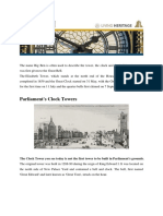 The History and Construction of Big Ben and the Elizabeth Tower