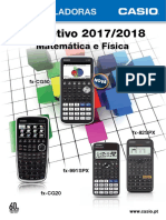 Calculadoras gráficas CASIO para Matemática e Física