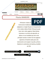 Flauta BANSURI - Kaypacha PDF