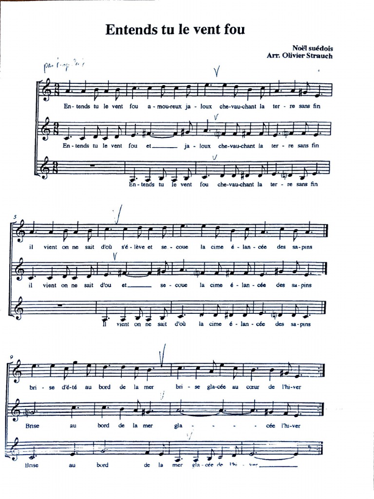 Entends Tu Le Chant Du Soleil