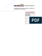 Ejercicio Día 1 - Validación de Datos en Excel para Limitar Cantidad y Contenido en Una Celda