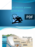Process of Electric Power Generation