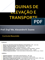 Máquinas de Elevação e Transporte - Aula 1