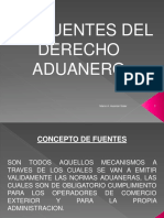 Las Fuentes Del Derecho Aduanero