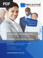 Catálogo de Serviços & Formação Profissional