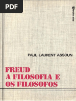 Paul-Laurent Assoun - Freud, A Filosofia e Os Filósofos