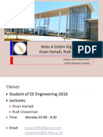 Digital Logic Class EL2103 Overview