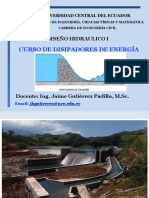 Disipasdores de Energía-Resalto Hidráulico