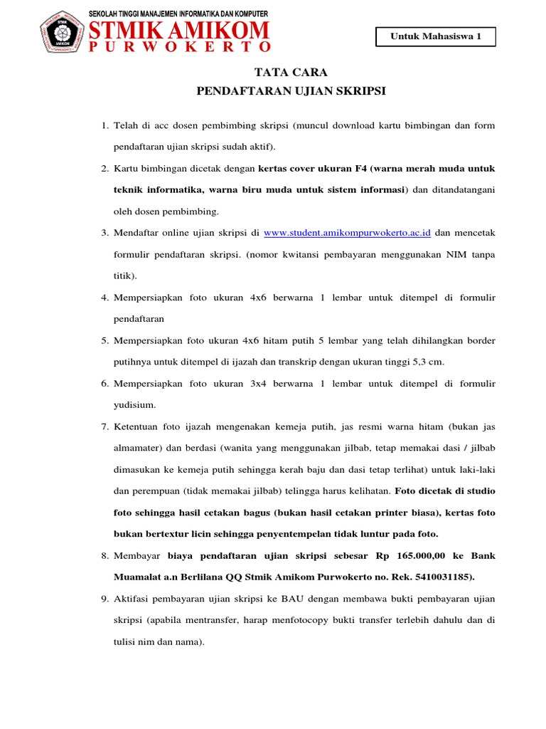 Berkas Kelengkapan Yudisium