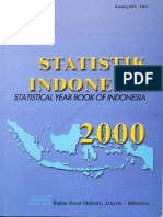 Statistik Indonesia - 2000