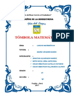 Informe Tombola Matematica