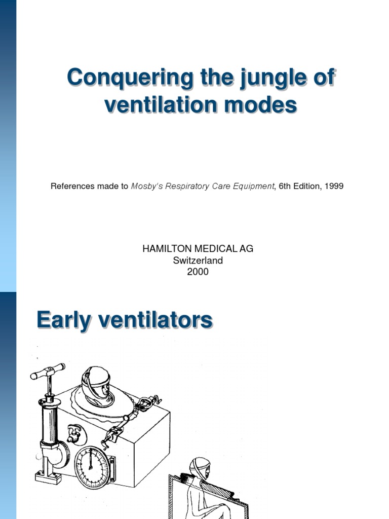 Understanding Ventilator Modes and Settings | PDF | Breathing | Respiratory  System