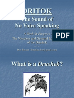 Dritok: The Sound of No Voice Speaking