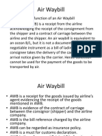 Air Waybill