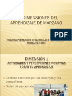 Dimensiones de Marzano