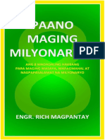 Libre Paano Maging Milyonaryo Ni Engr. Rich Magpantay