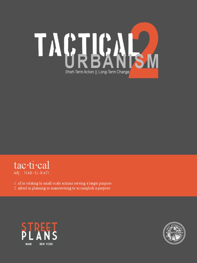 Tactical Urbanism Vol. 2-Update PDF | PDF | Urban Planning | Retail
