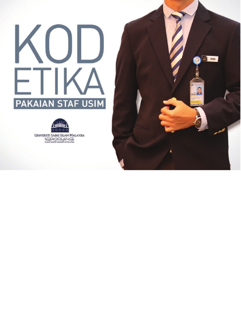 Kod Etika Pakaian Staf USIM  PDF