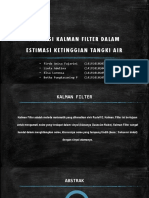 Aplikasi Kalman Filter Dalam Estimasi