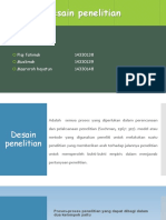 Desain Penelitian